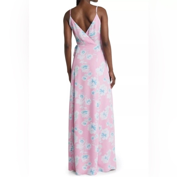 NWT - WAYF The Angeline Floral Wrap Dress - M - Picture 4 of 5